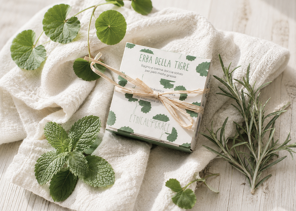 Erba della Tigre  – Crema e Bagnodoccia Solido 2 in 1 Pelle Grassa
